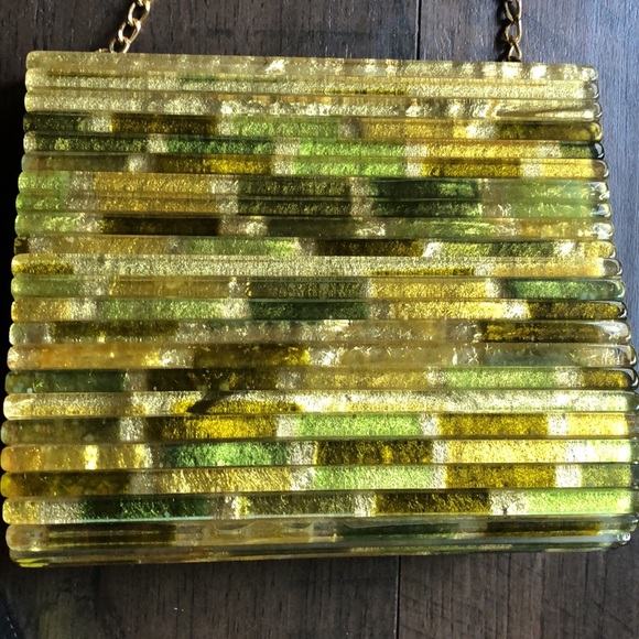 Liora Manne Couture clutch/shoulder bag - Picture 2 of 13